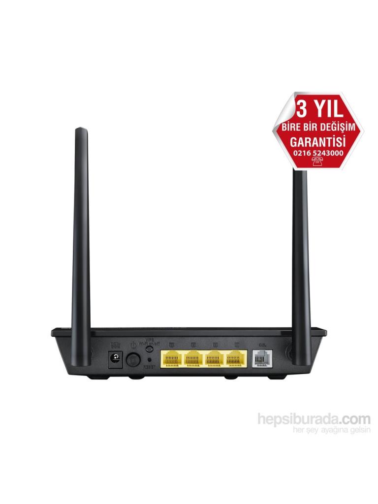Asus DSL-N16 4 Port 300 Mbps VDSL2 Modem - TESHİR