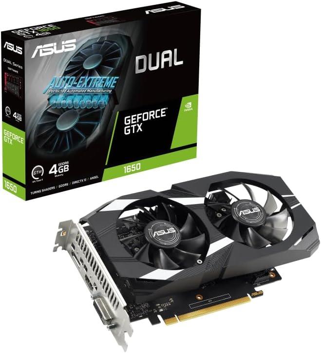 Asus GTX 1650 Dual V2 OC Edition DUAL-GTX1650-O4GD6-P-V2 128 Bit GDDR6 4 GB Ekran Kartı