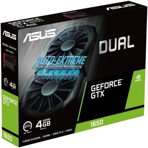 Asus GTX 1650 Dual V2 OC Edition DUAL-GTX1650-O4GD6-P-V2 128 Bit GDDR6 4 GB Ekran Kartı