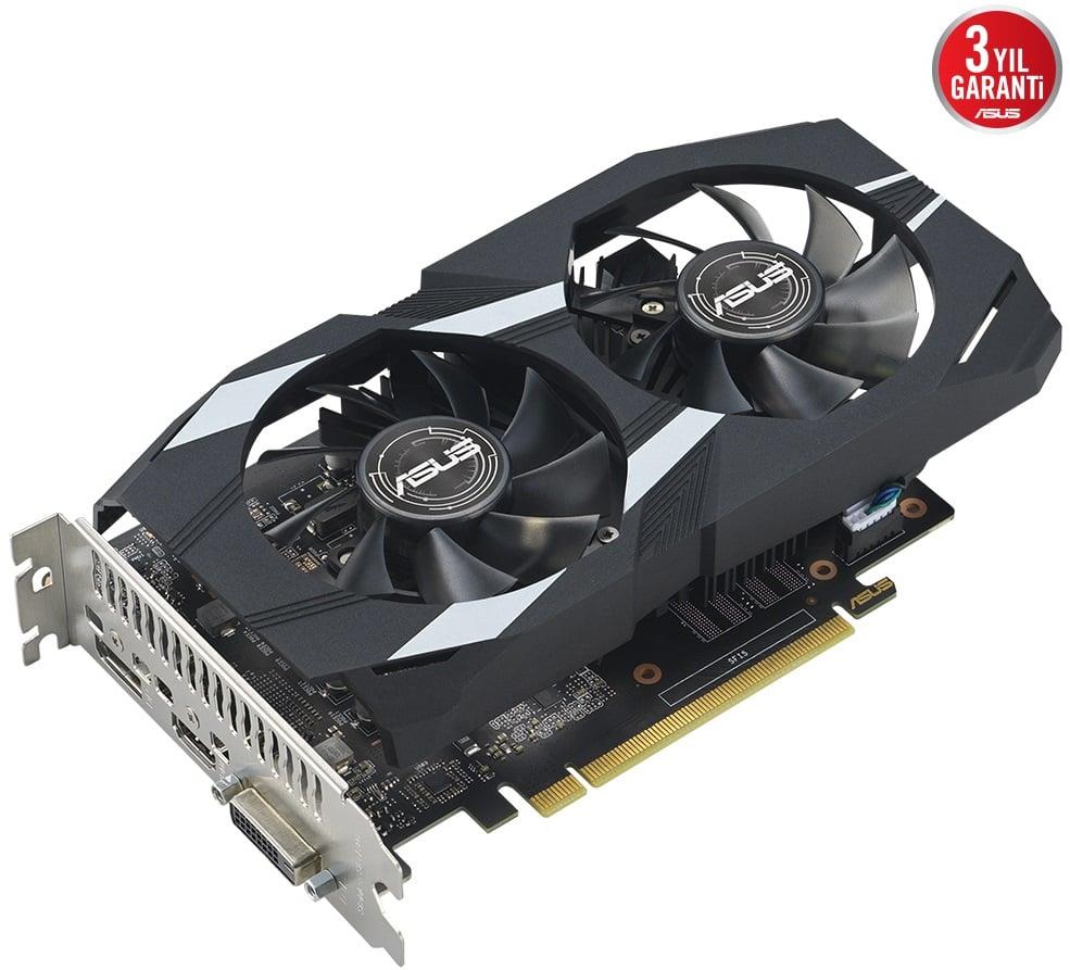 Asus Dual GeForce GTX 1650 OC Edition 4GB GDDR6 Evo Ekran-Outlet