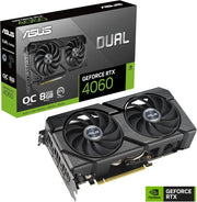 Asus RTX 4060 Dual OC Edition DUAL-RTX4060-O8G 128 Bit GDDR6 8 GB Ekran Kartı Outlet