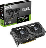 Asus RTX 4070 Super Dual Evo OC Edition DUAL-RTX4070S-O12G-EVO 192 Bit GDDR6X 12 GB Ekran Kartı Teşhir