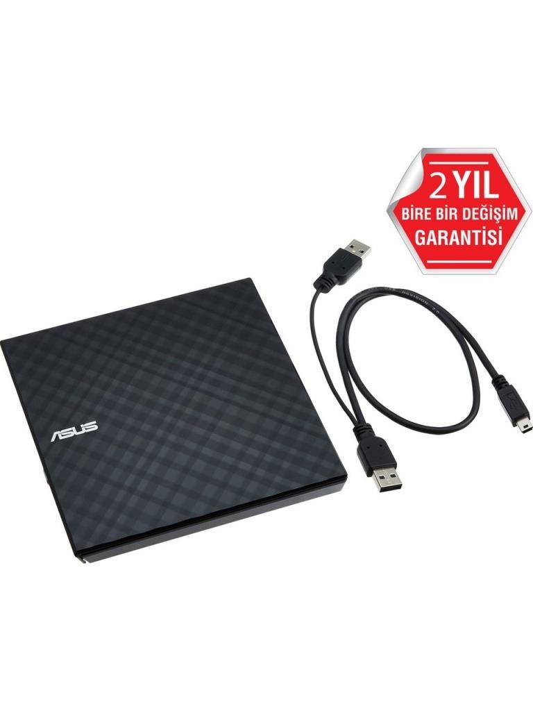 Asus Lite Slim SDRW-08D2S-U DVD Yazıcı Siyah Outlet
