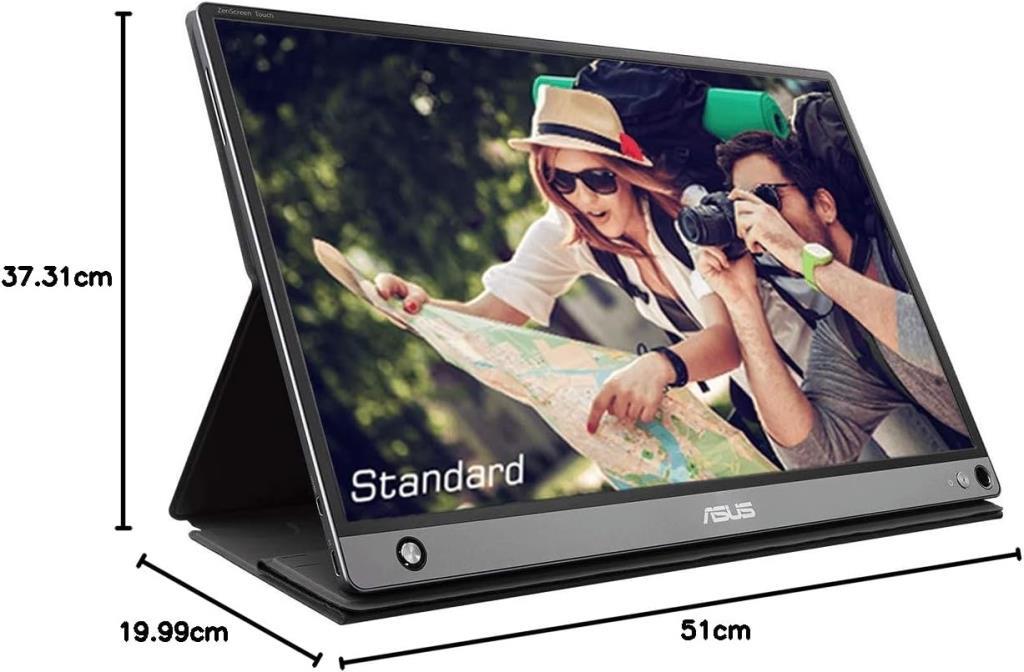 Asus ZenScreen Touch MB16AMT 15.6" 5 ms Full HD IPS 60 Hz Dokunmatik Taşınabilir Monitör Outlet