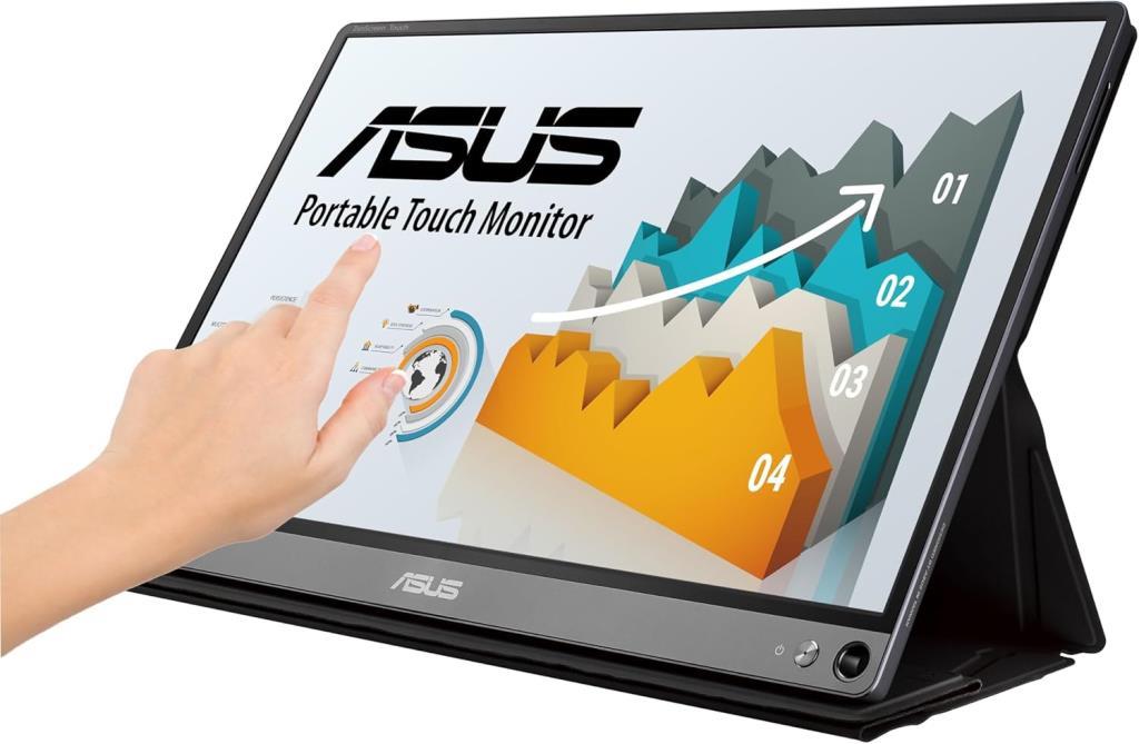 Asus ZenScreen Touch MB16AMT 15.6" 5 ms Full HD IPS 60 Hz Dokunmatik Taşınabilir Monitör Outlet