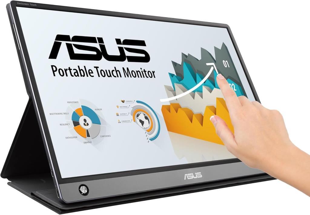 Asus ZenScreen Touch MB16AMT 15.6" 5 ms Full HD IPS 60 Hz Dokunmatik Taşınabilir Monitör Outlet