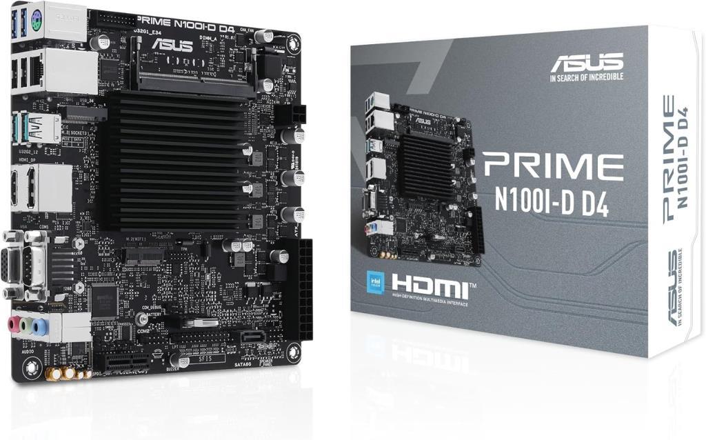 Asus Prime N100I-D D4-CSM Intel DDR4 Mini ITX Anakart Outlet