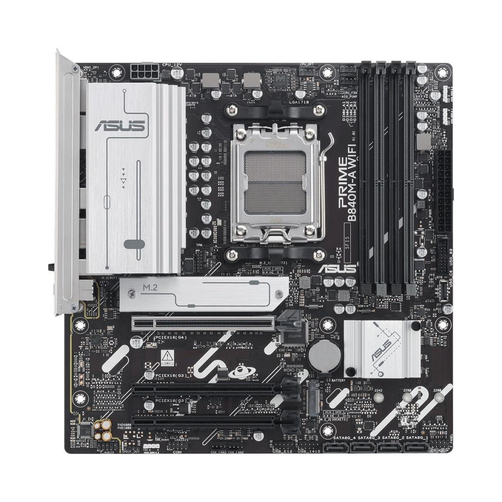 Asus Prime B840M-A Wi-Fi AMD AM5 DDR5 Micro ATX Anakart