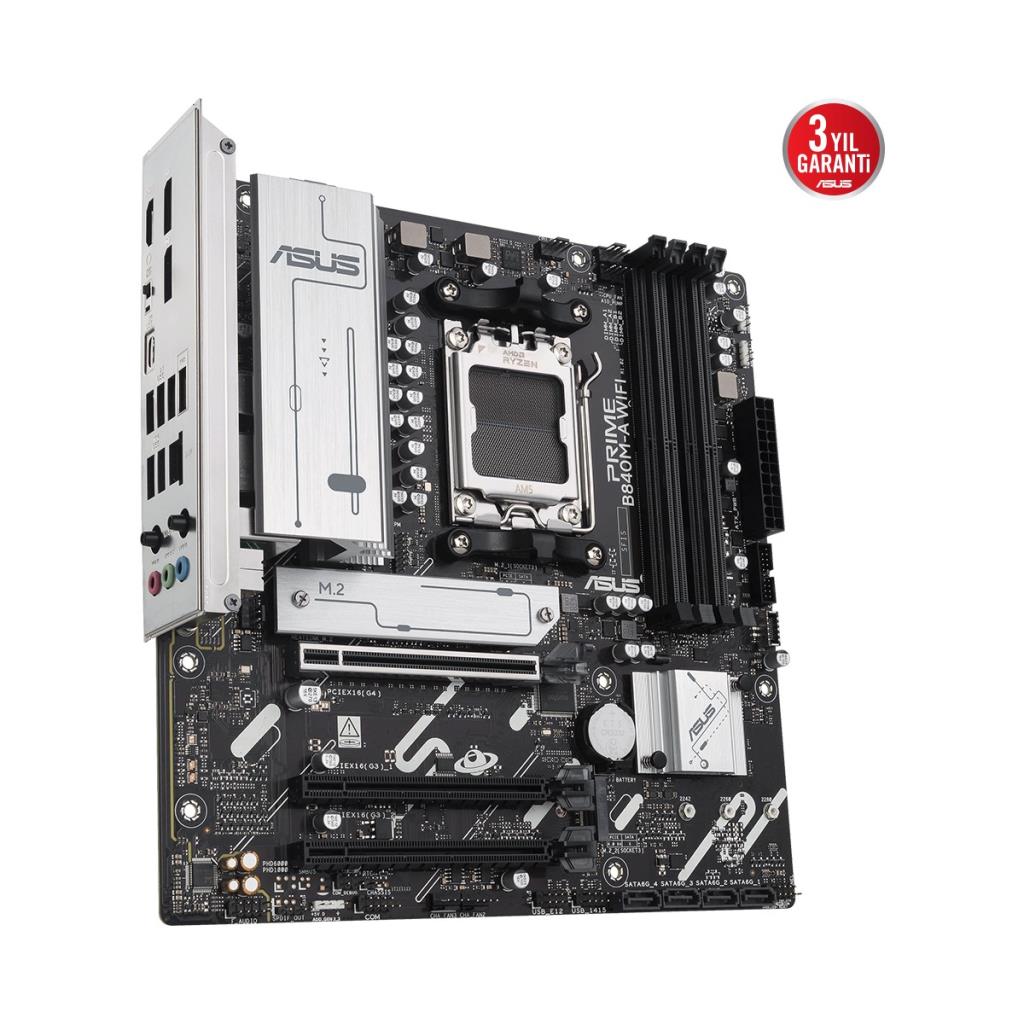 Asus Prime B840M-A Wi-Fi AMD AM5 DDR5 Micro ATX Anakart