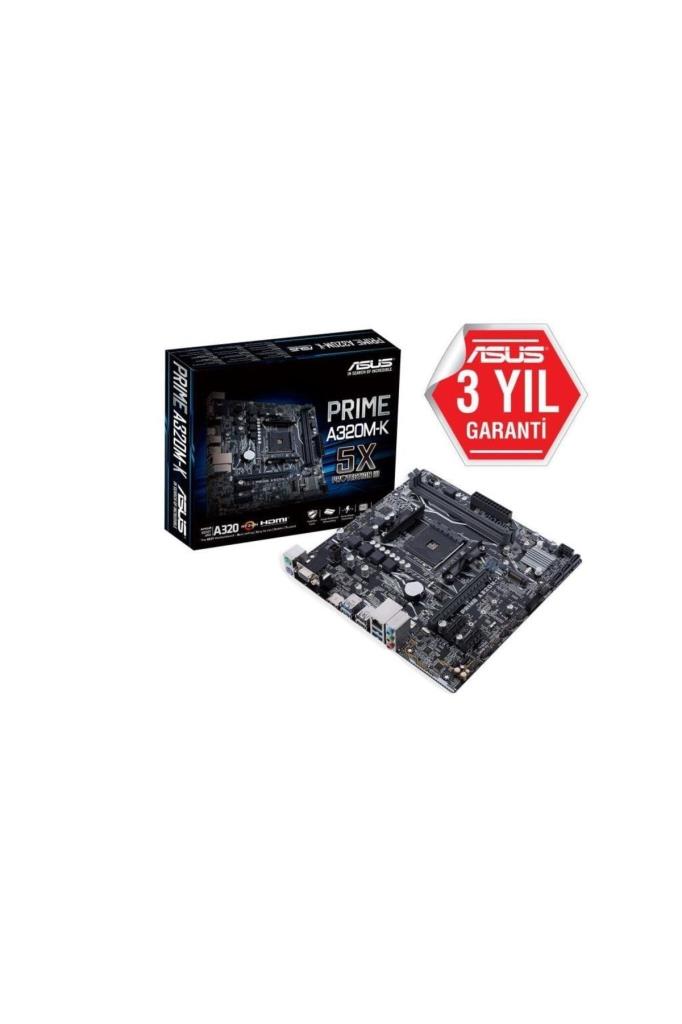 Asus Prime A320M-K AMD AM4 DDR4 Micro ATX Anakart Outlet
