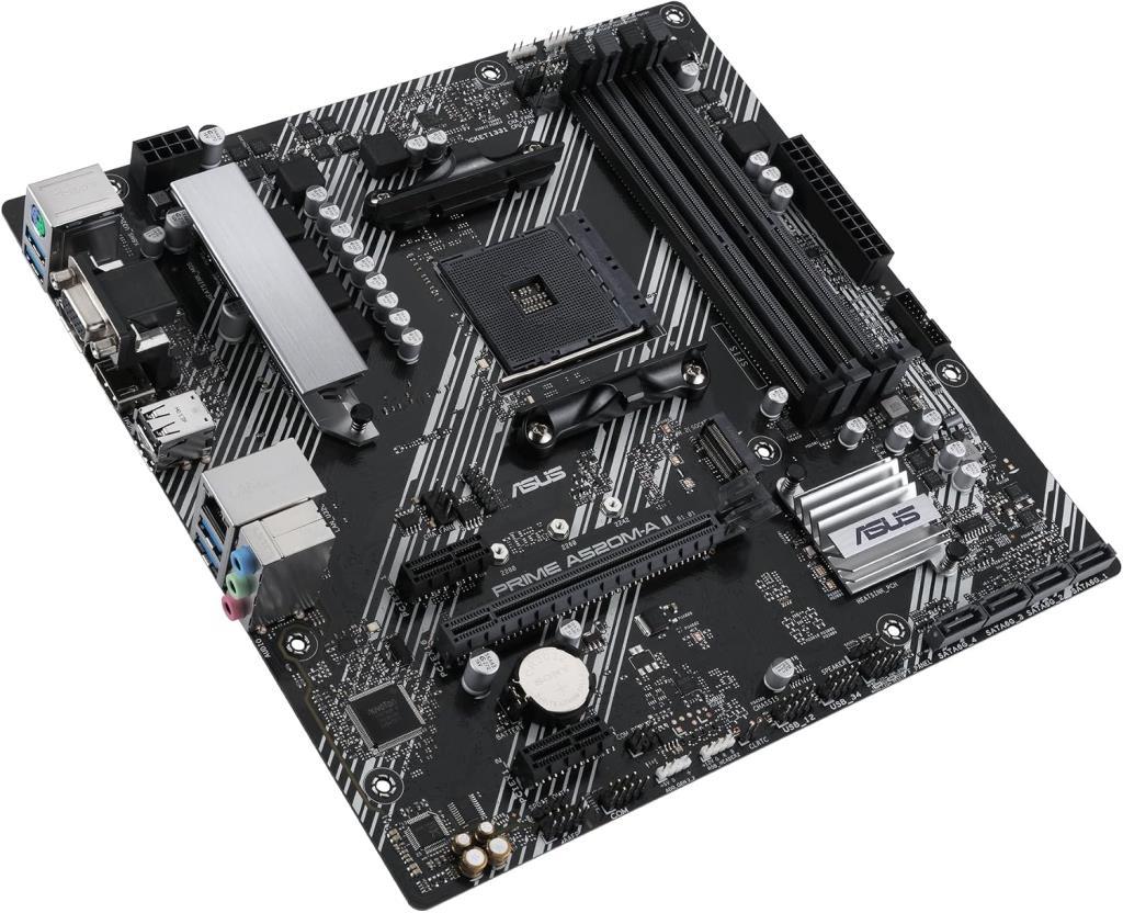 Asus Prime A520M-A II/CSM AMD AM4 DDR4 Micro ATX Anakart - TEŞHİR