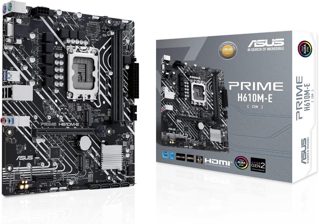 Asus Prime H610M-E-CSM Intel LGA1700 DDR5 Micro ATX Anakart Outlet