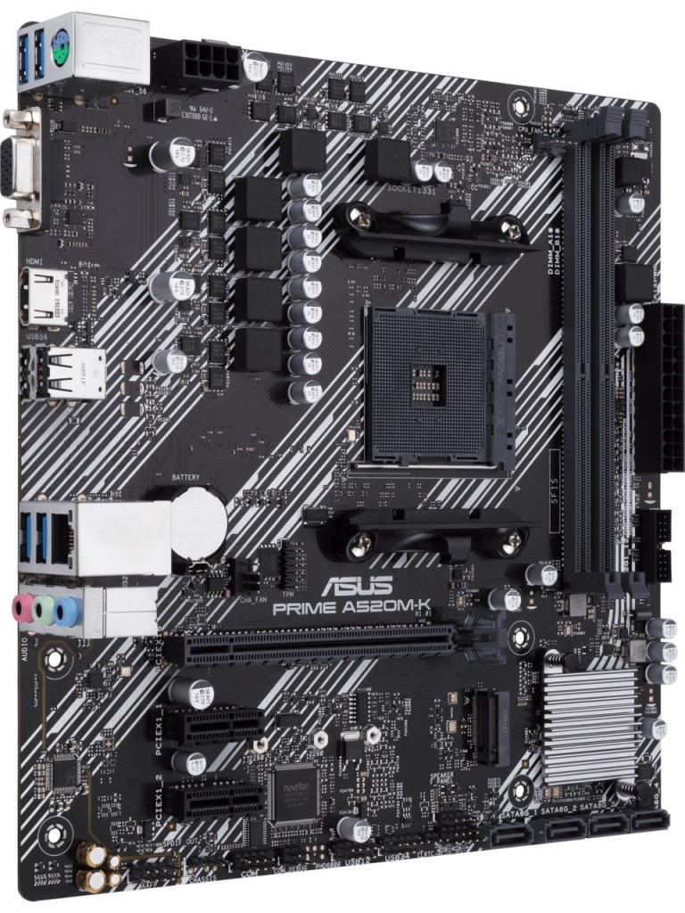 Asus Prime A520M-K AMD AM4 DDR4 Micro ATX Anakart Outlet