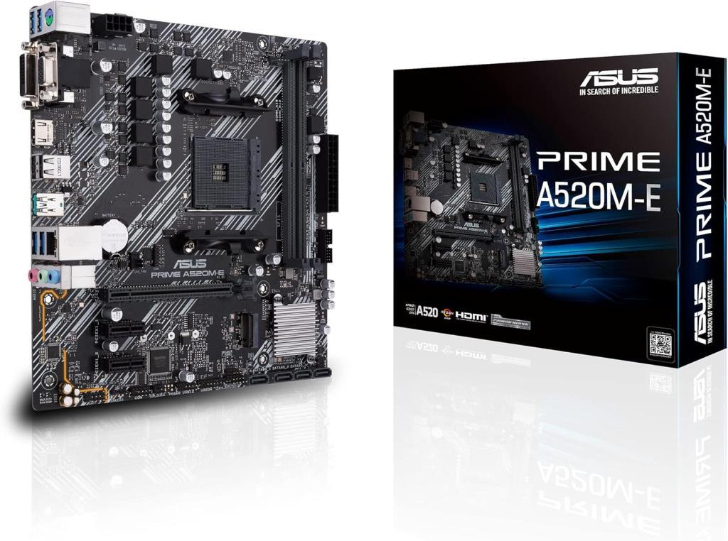 Asus Prime A520M-E AMD AM4 DDR4 Micro ATX Anakart Outlet