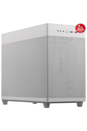 Asus Prime AP201 Mesh Fan White Micro ATX Computer Case Outlet