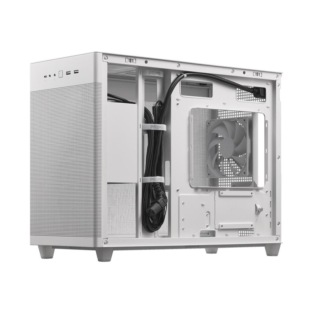 Asus Prime AP201 Mesh Fanlı Beyaz Micro ATX Bilgisayar Kasası