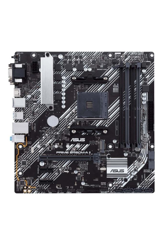 Asus Prime B450M-A II AMD AM4 DDR4 Micro ATX Anakart Outlet
