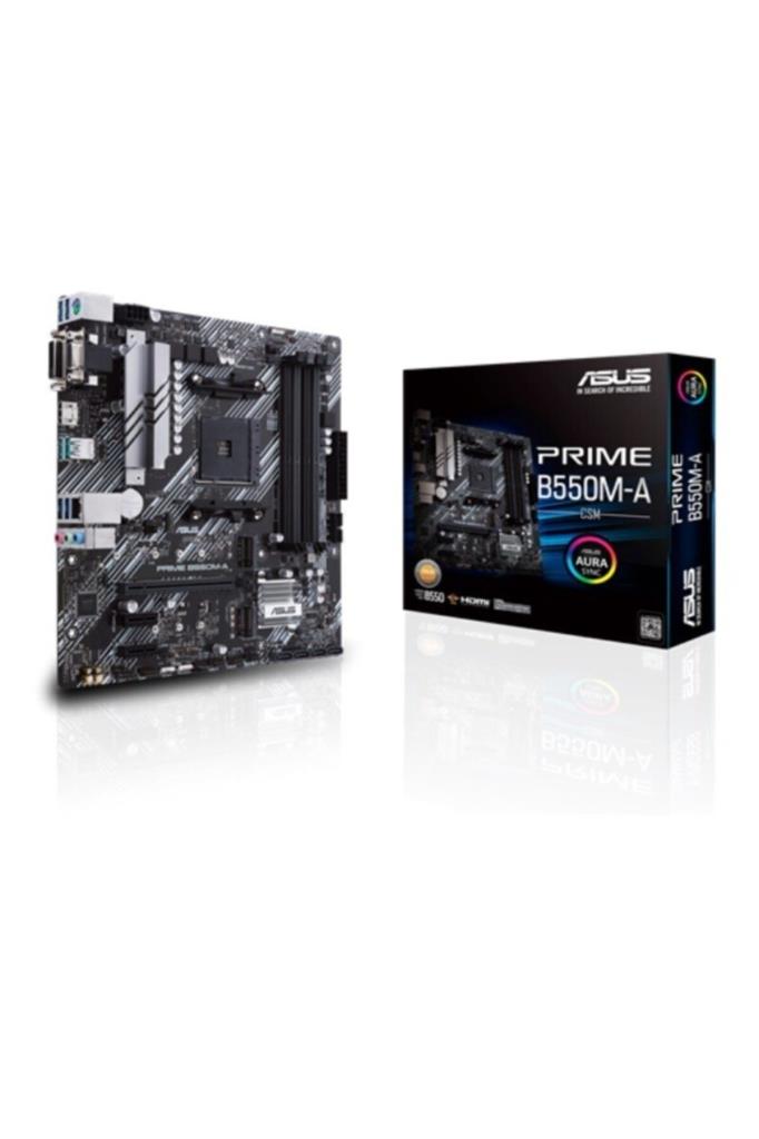 Asus Prime B550M-A/CSM B550 AM4 DDR4 Micro ATX Anakart Outlet