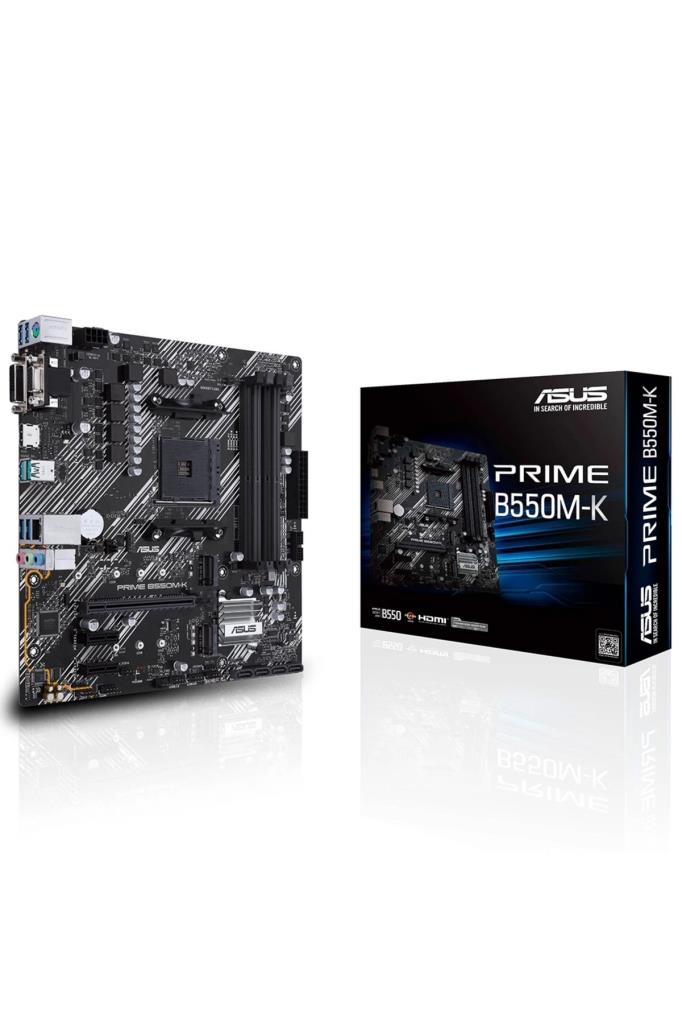 Asus Prime B550M-K AMD AM4 DDR4 Micro ATX Anakart Outlet