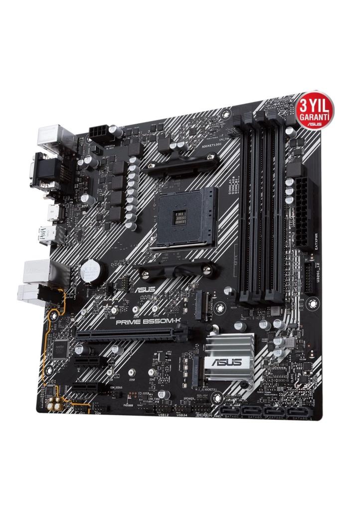 Asus Prime B550M-K AMD AM4 DDR4 Micro ATX Anakart Outlet