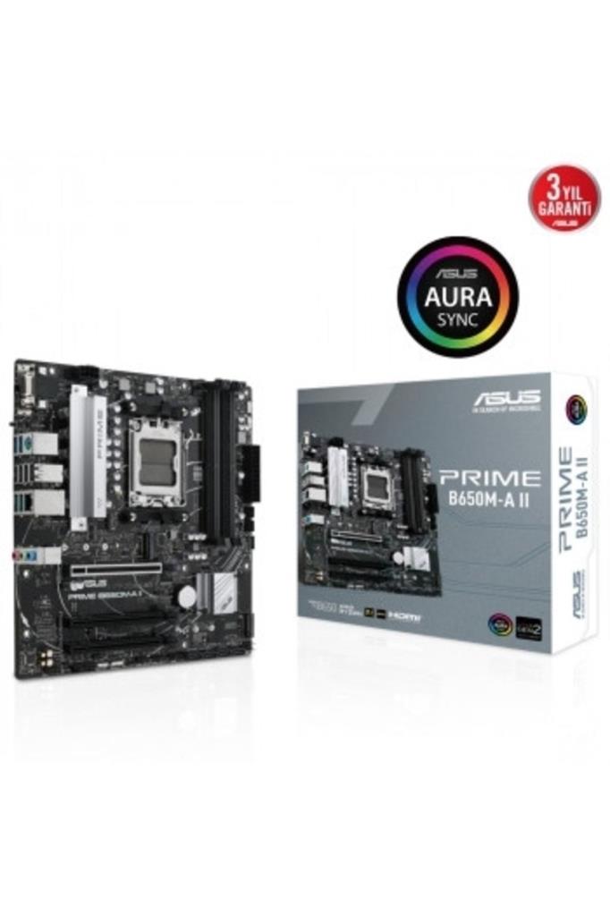 Asus Prime B650M-A Wi-Fi II AMD AM5 DDR5 Micro ATX Anakart Outlet