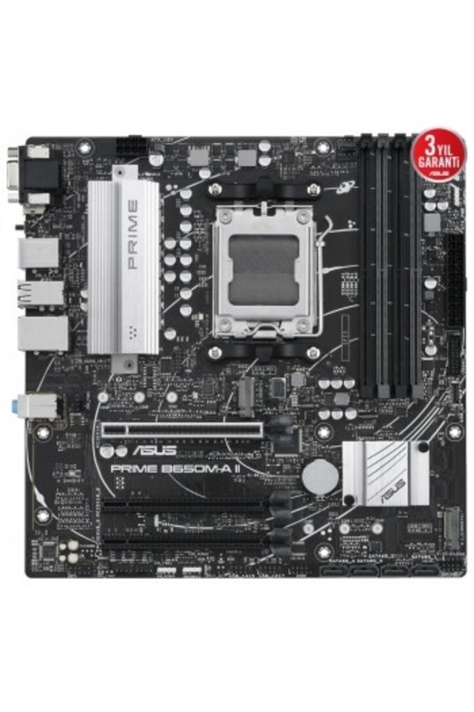 Asus Prime B650M-A Wi-Fi II AMD AM5 DDR5 Micro ATX Anakart Outlet