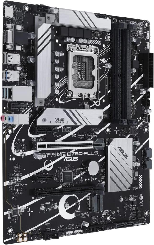منفذ اللوحة الأم Asus Prime B760-PLUS Intel LGA1700 DDR5 ATX