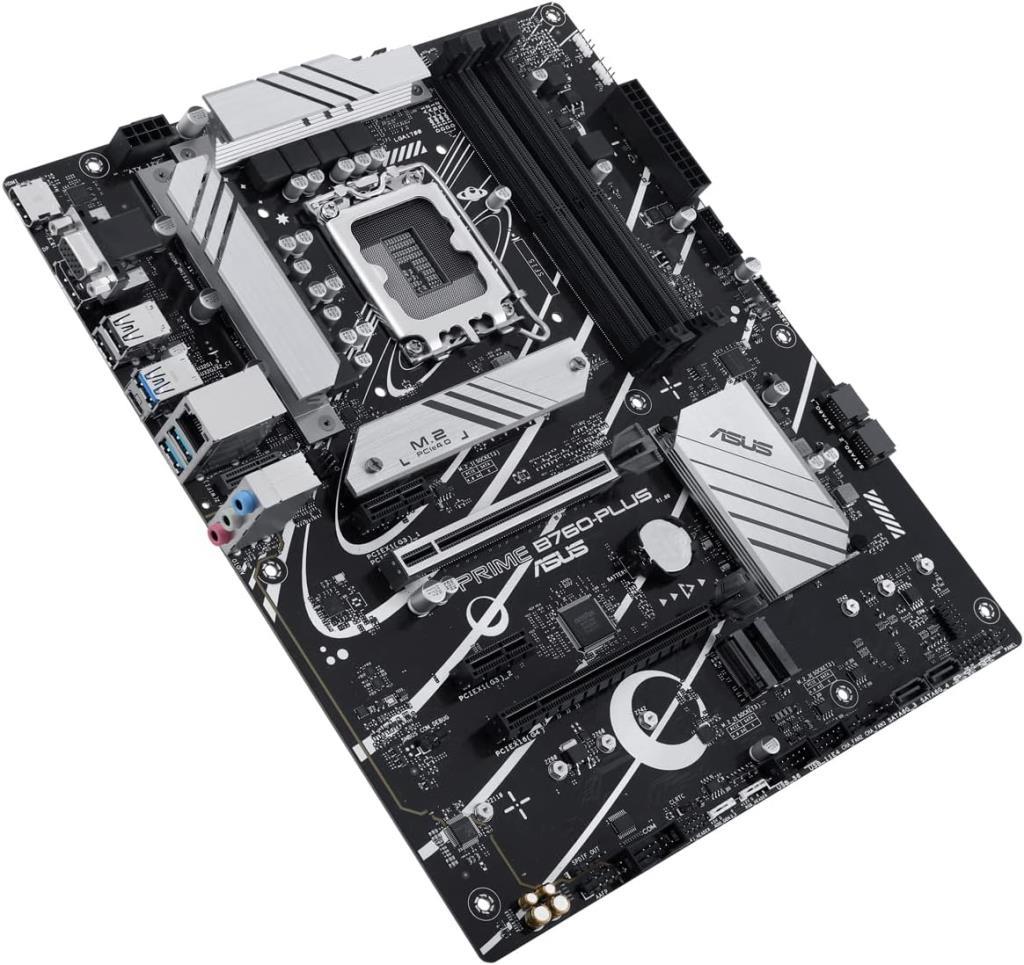 منفذ اللوحة الأم Asus Prime B760-PLUS Intel LGA1700 DDR5 ATX