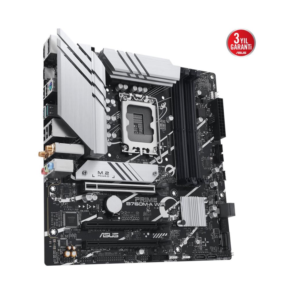 Asus Prime B760M-A Wi-Fi Intel LGA1700 DDR5 Micro ATX Anakart
