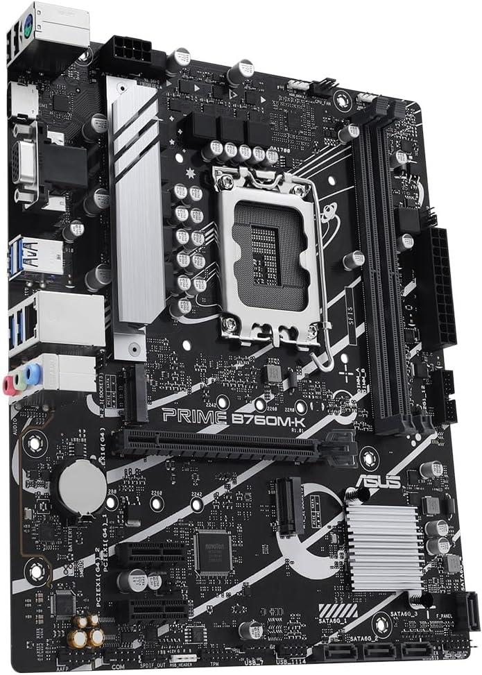 Asus Prime B760M-K Intel LGA1700 DDR5 Micro ATX Anakart Teşhir