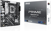 ASUS PRIME B860M-K Intel mATX anakart, 6+1+1+1 Ayrık MOS, DDR5, PCIe 4.0, 2xM.2 yuvaları, Realtek 2.5Gb Ethernet, DisplayPort, HDMI, USB 10Gbps, ön USB 5Gbps Tip-C Outlet