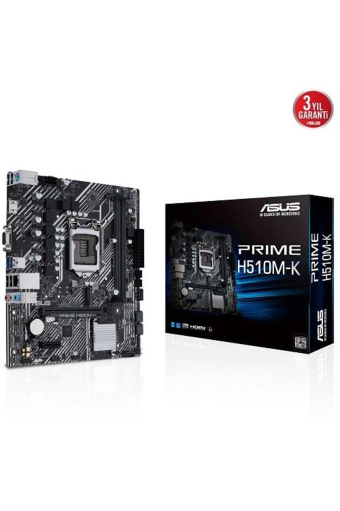 Asus Prime H510M-K Intel LGA1200 DDR4 Micro ATX Anakart Outlet