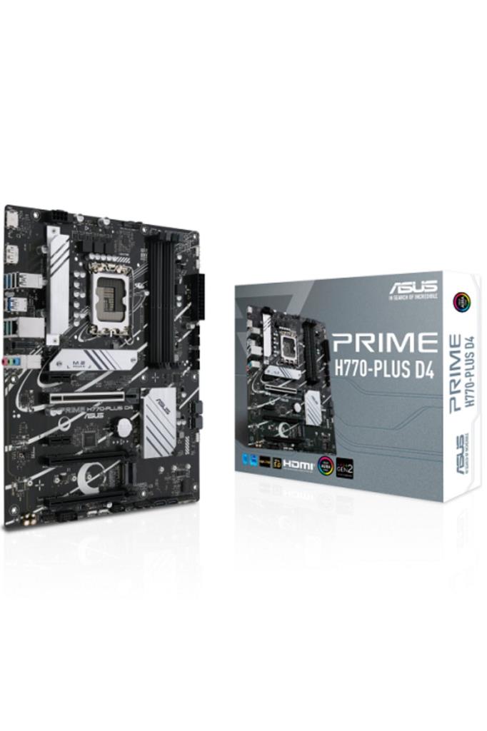 Asus Prime H770-PLUS D4 Intel LGA1700 DDR4 ATX Anakart Outlet