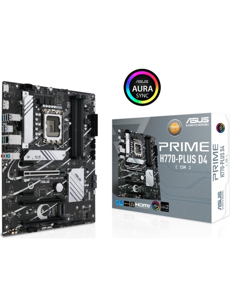 Asus Prime H770-PLUS D4 Intel LGA1700 DDR4 ATX Anakart Teşhir