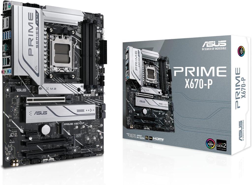 Asus PRIME X670-P AMD AM5 DDR5 ATX Anakart Teşhir