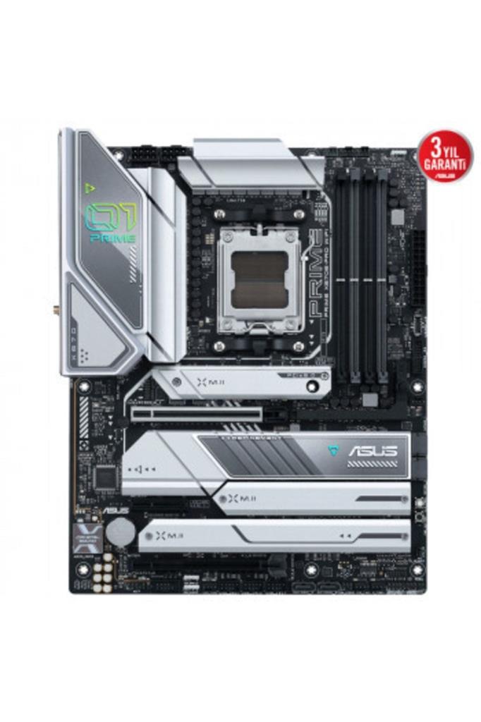 Asus Prime X670E-Pro Wi-Fi AMD AM5 DDR5 ATX Anakart Teşhir