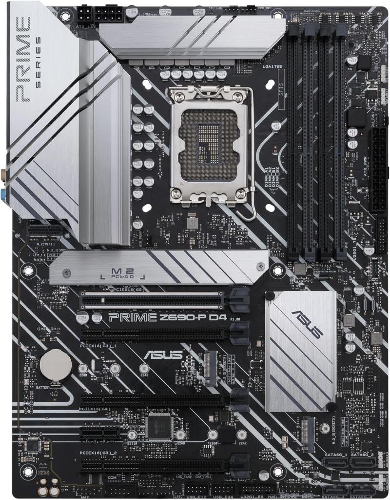 Asus Prime Z690-P D4 Intel LGA1700 DDR4 ATX Anakart Teşhir