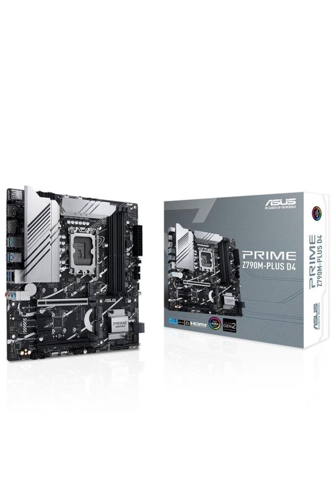 Asus Prime Z790M-PLUS D4 Intel LGA1700 DDR4 Micro ATX Anakart Outlet