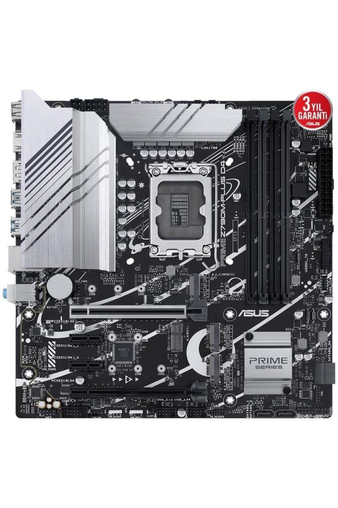 Asus Prime Z790M-PLUS D4 Intel LGA1700 DDR4 Micro ATX Anakart Outlet