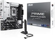 ASUS PRIME Z890M-PLUS WIFI Intel Z890 LGA1851 DDR5 8400 DP HDMI Type-C 3x M2 USB3.2 WiFi 7 + BT AURA RGB 2.5Gbit LAN mATX 10+1+2+1 Güç Aşamaları, AI Teknolojileri, GlideX Anakart Outlet