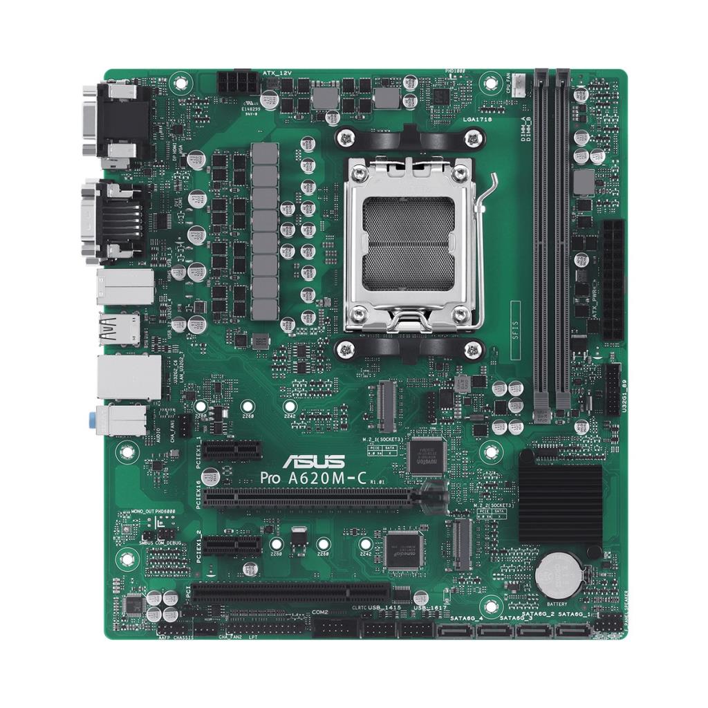 Asus Pro A620M-C-CSM AMD AM5 DDR5 Micro ATX Anakart
