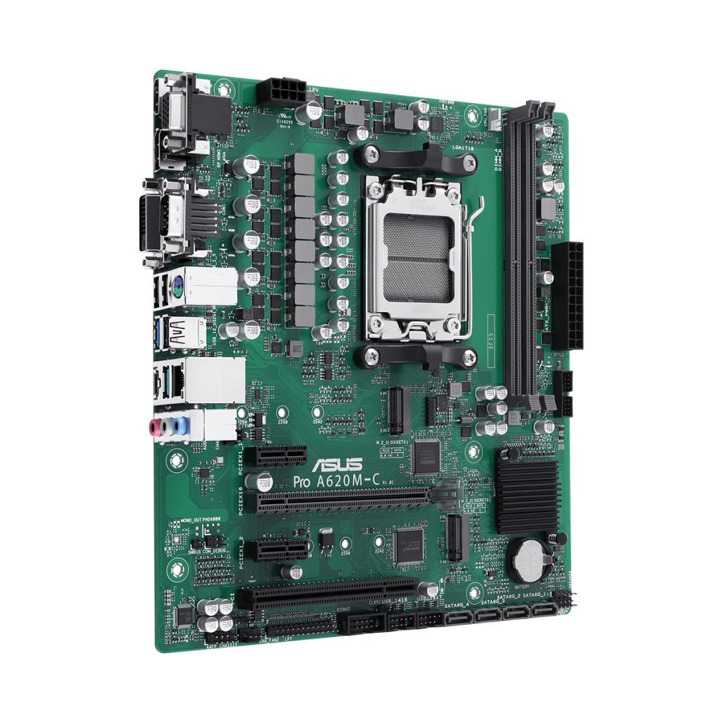 Asus Pro A620M-C-CSM AMD AM5 DDR5 Micro ATX Anakart