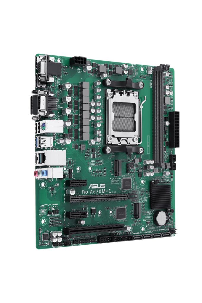 Asus Pro A620M-DASH-CSM AMD AM5 DDR5 Micro ATX Anakart - OUTLET