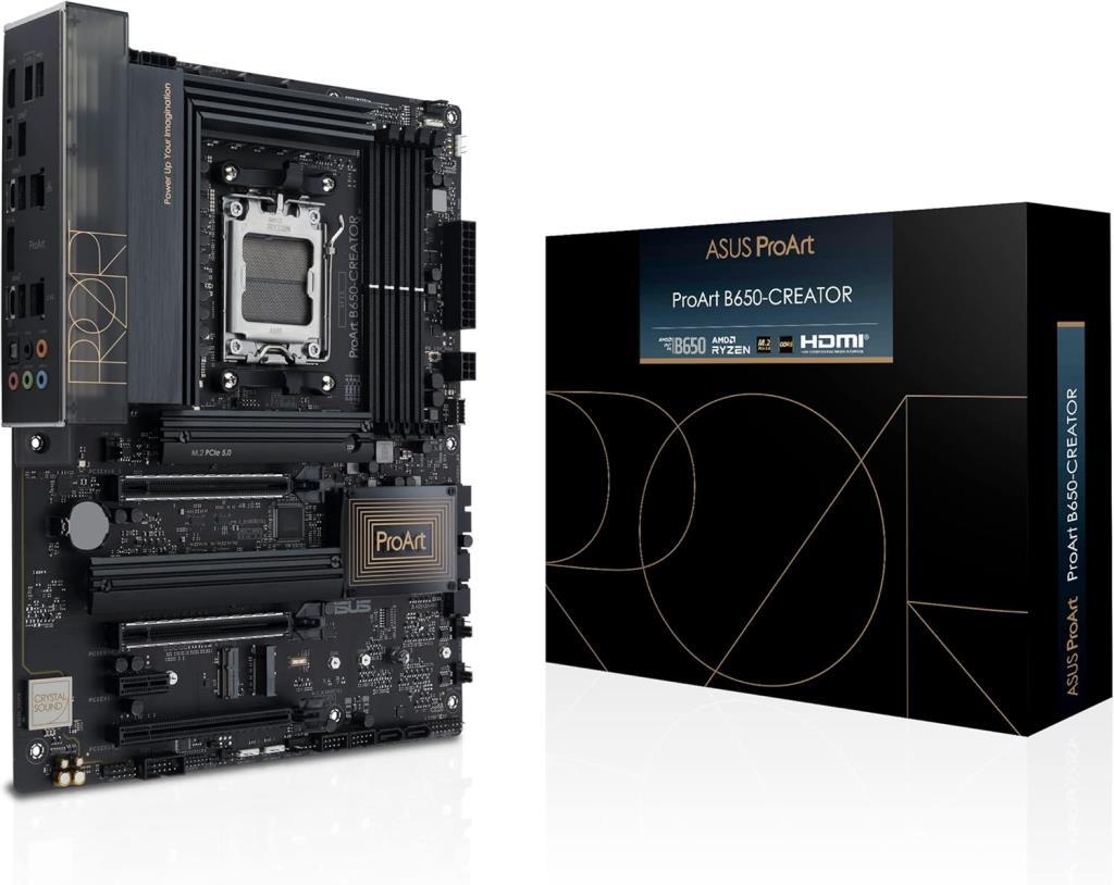 Asus ProArt B650 Creator AMD AM5 DDR5 Wi-Fi ATX Anakart Outlet