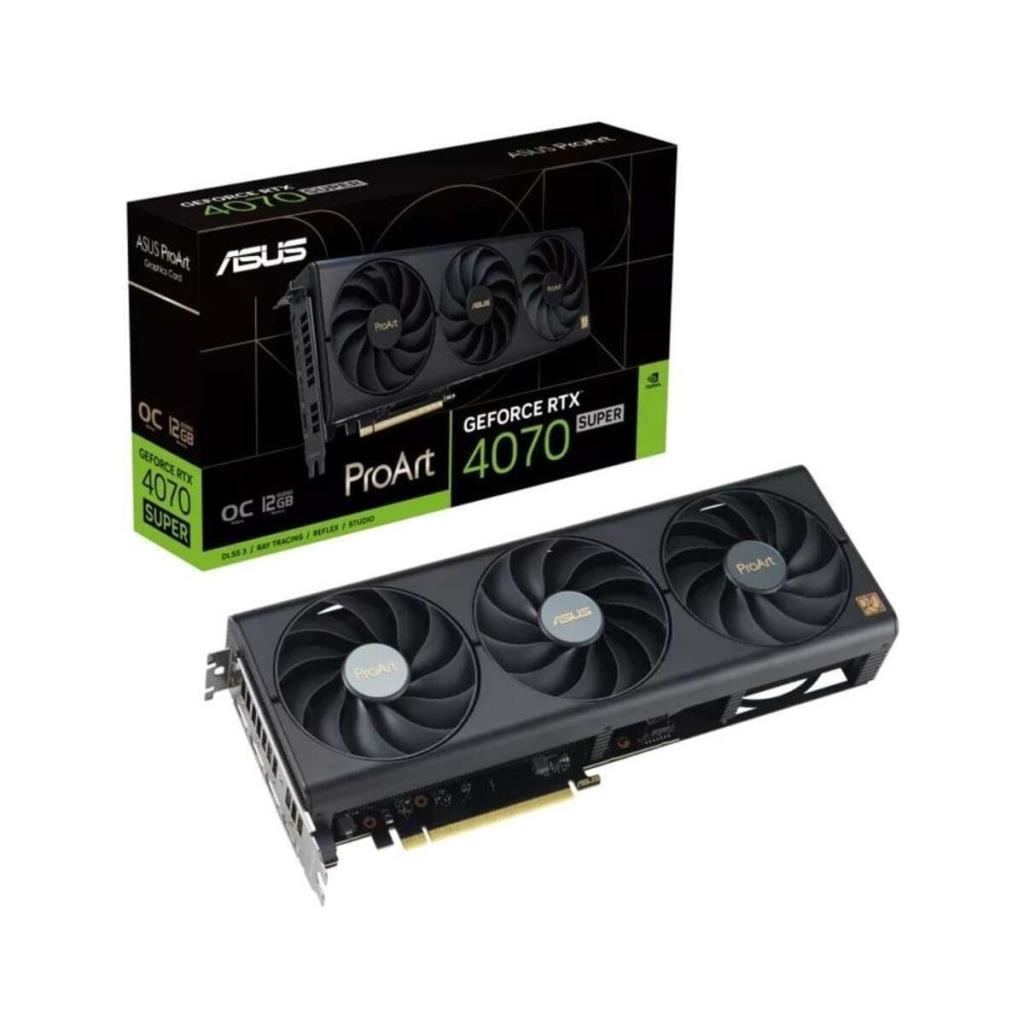 Asus RTX 4070 Super ProArt OC Edition PROART-RTX4070S-O12G 192 Bit GDDR6X 12 GB Ekran Kartı