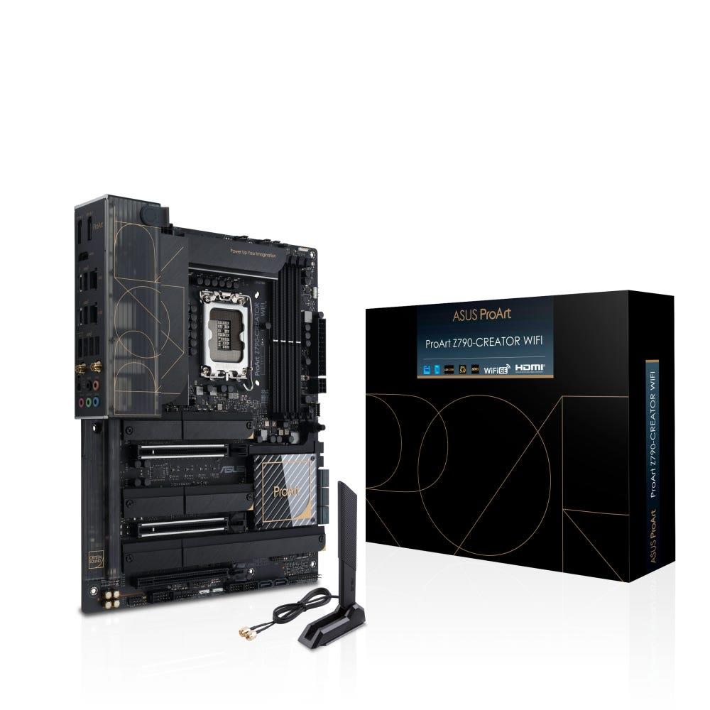 ASUS ProArt Z790-CREATOR WIFI Intel Z790 LGA1700 DDR5 7200MHz (OC) WiFi 6E ATX Profesyonel Anakart - Outlet