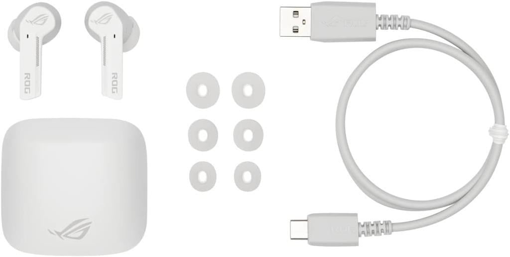 Asus ROG Cetra TWS Beyaz Kulak İçi Bluetooth Oyuncu Kulaklığı Teşhir