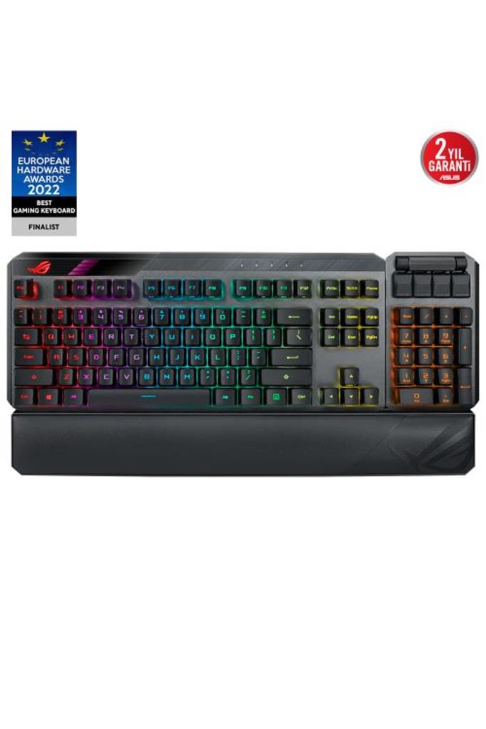Asus ROG Claymore II RGB Red Switch Kablolu/Kablosuz Mekanik Oyuncu Klavyesi Outlet