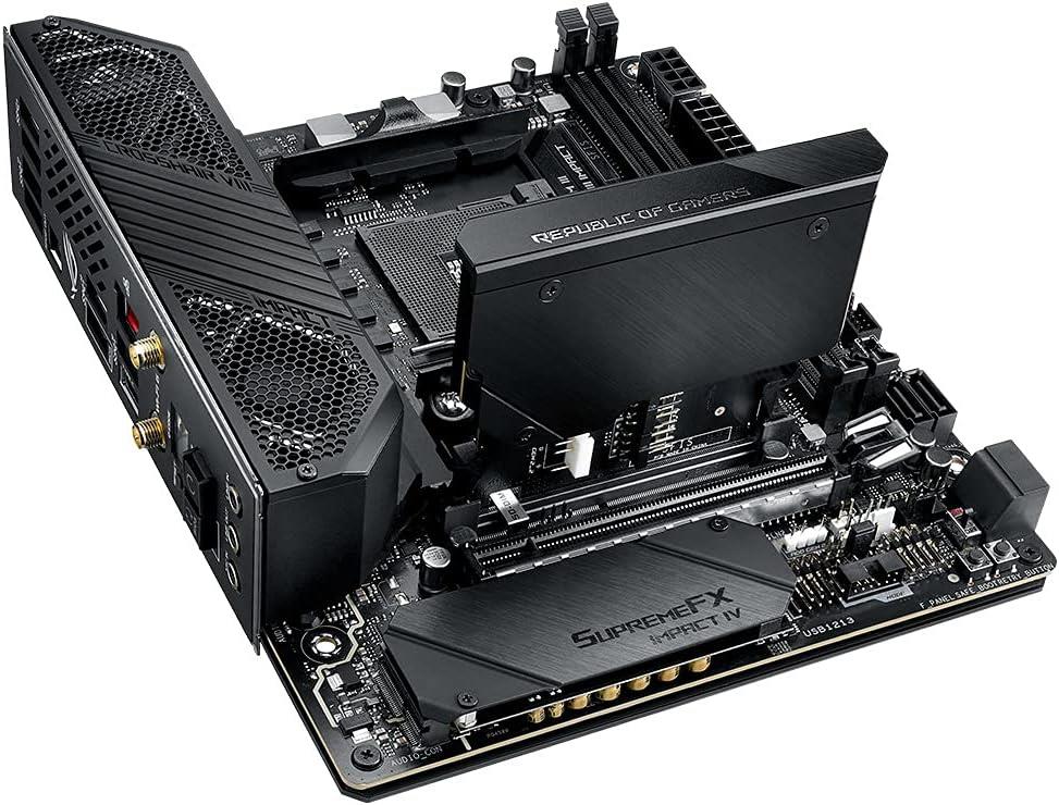 Asus Rog Crosshair VIII Impact AMD AM4 DDR4 Mini ITX Anakart Outlet