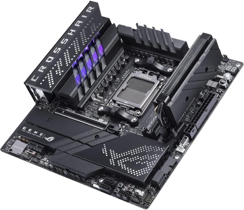 Asus Rog Crosshair X670E Gene AMD AM5 DDR5 Micro ATX Anakart Teşhir